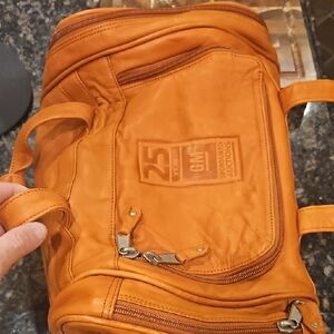 Gm Canyon Tan Leather Men's Bag